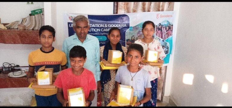 Lighting the Way to a Brighter Future: Solar Lamp Distribution at Apni Pathshala, Amroha