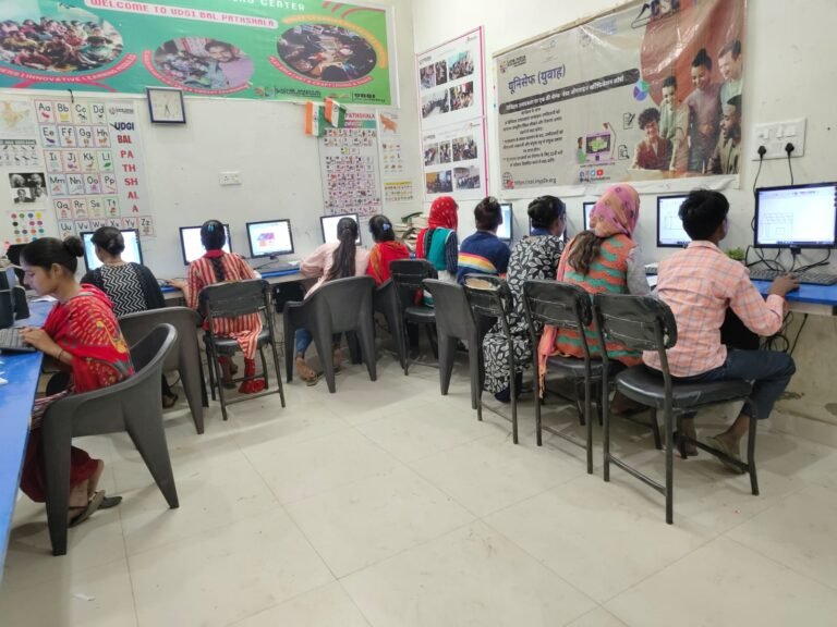 Empowering the Future: 50 Students Learn Computers at UDGI Foundation, with 30 Girls Receiving Computers from ApniPathshala